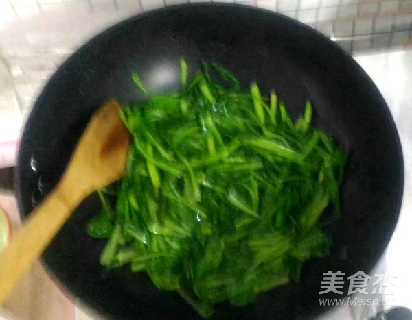 清炒菜心的做法