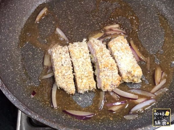 ★宝宝版·日式猪排饭★