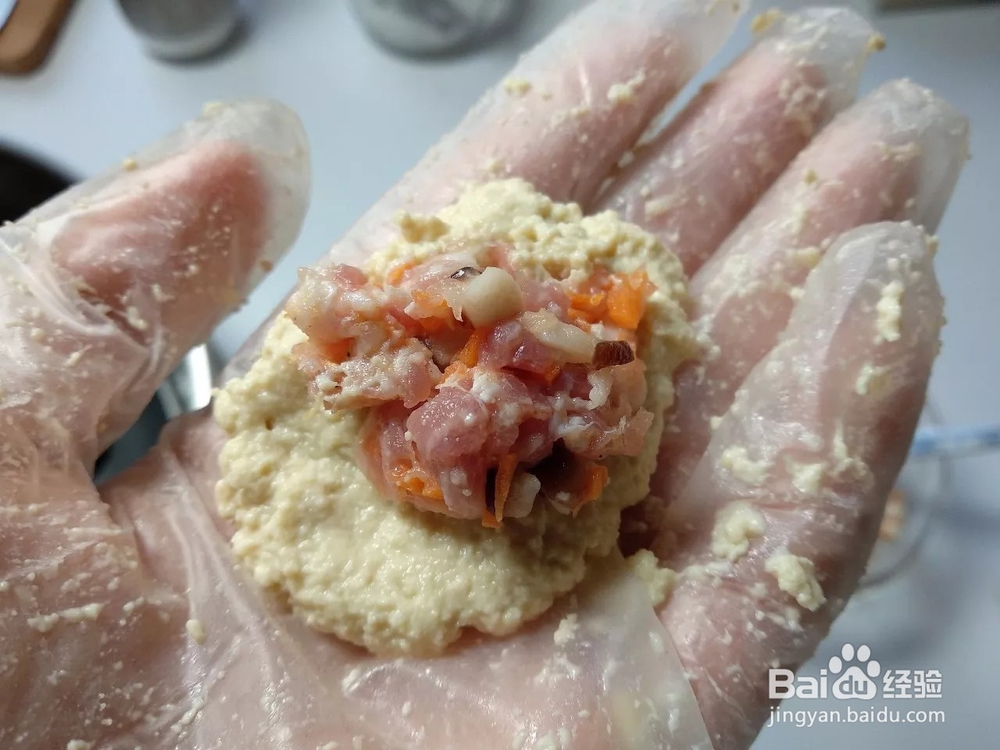 豆腐夹心小丸子