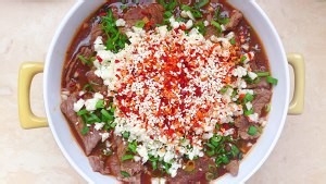 家庭版水煮牛肉