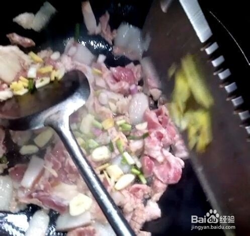 家常菜之:农家小炒肉加香菇蒸蛋