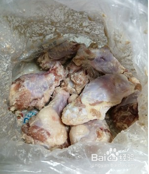 简易的炸鸡腿