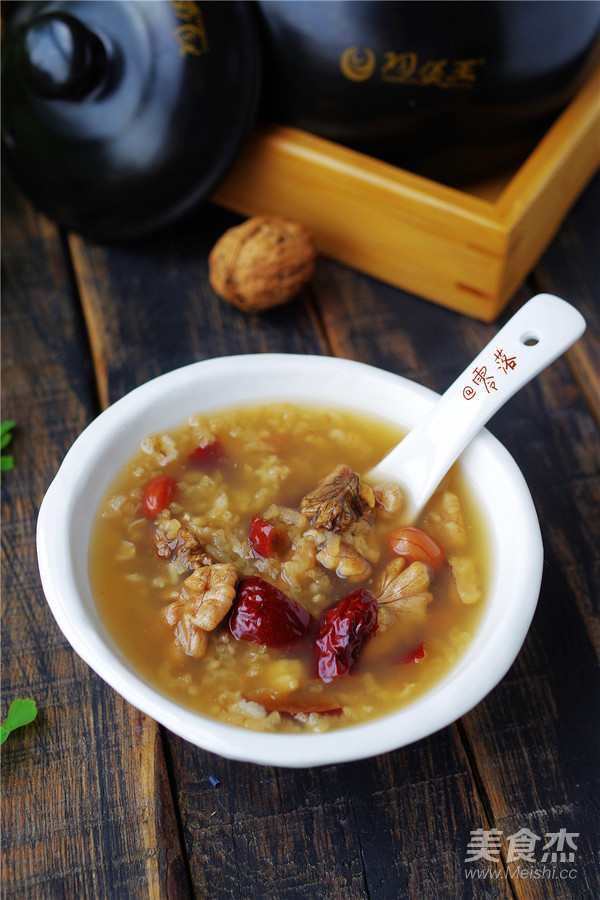 益智补血核桃粥