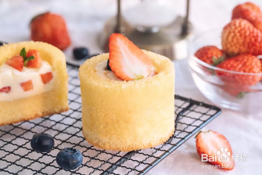 草莓蛋糕杯子怎么做