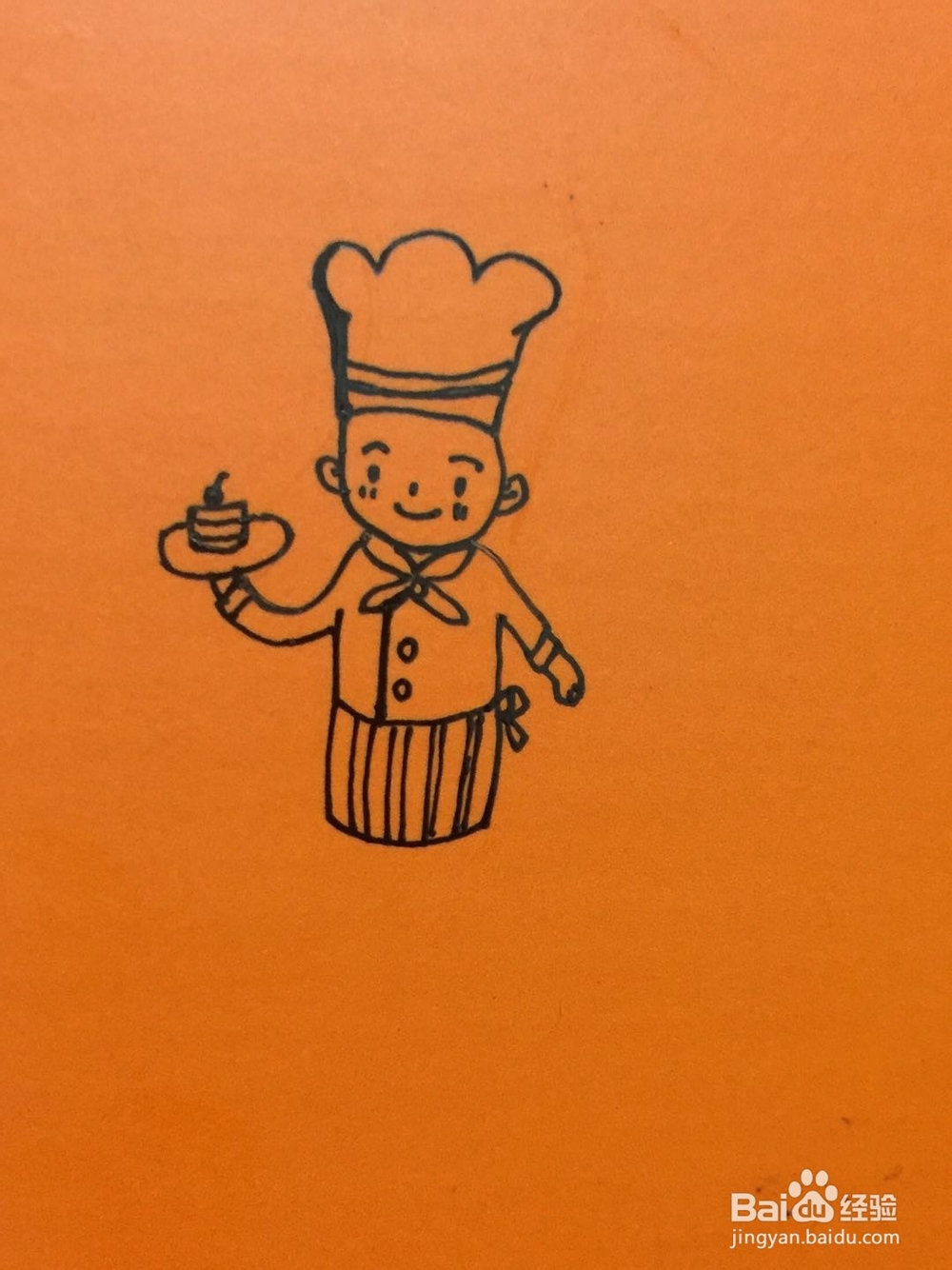 插画教程之厨师