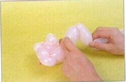 魔法气球造型教程系列之：[14]猪宝贝