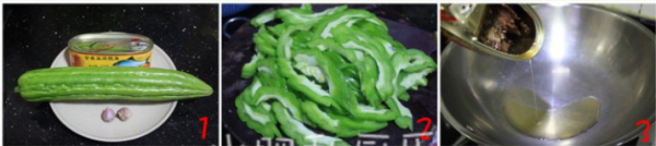 豆豉鲮鱼炒凉瓜