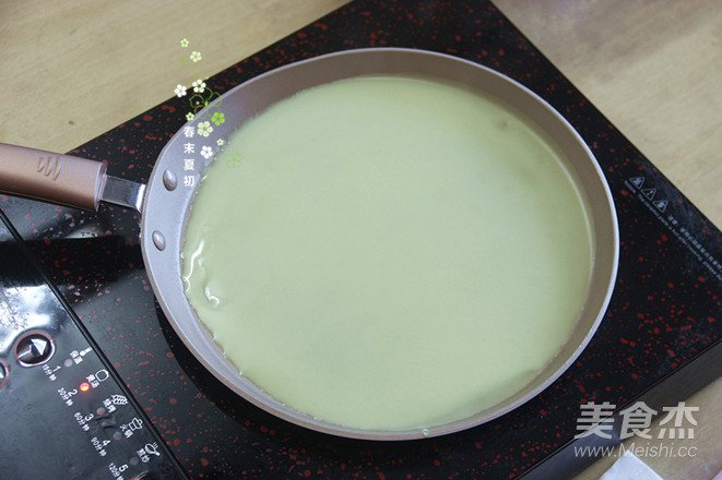 香兰风味黄桃班戟