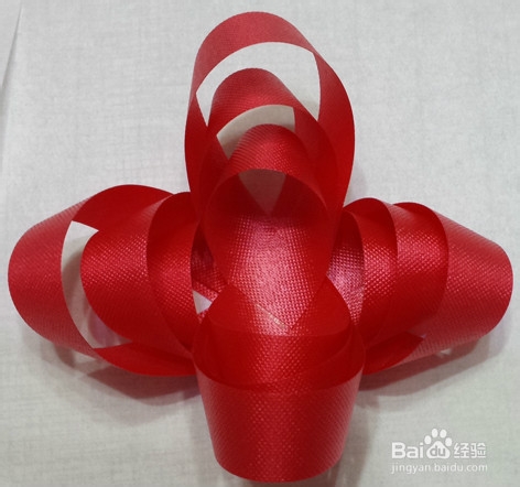 怎样做漂亮的包装花结：[8]圆圆满满