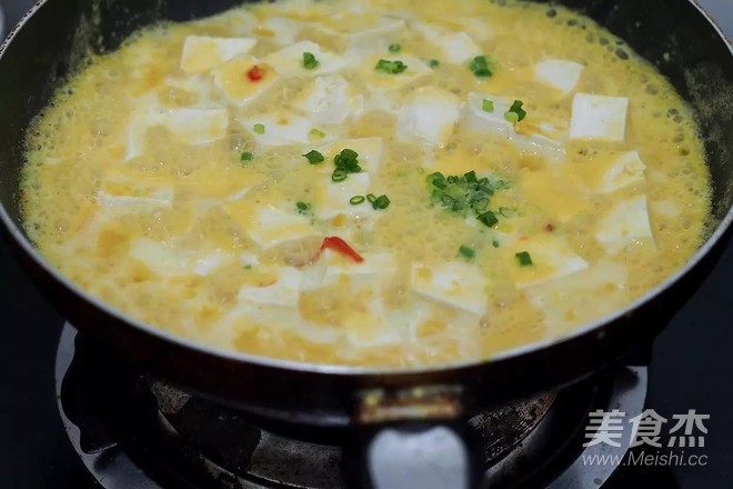 金沙炖豆腐的做法