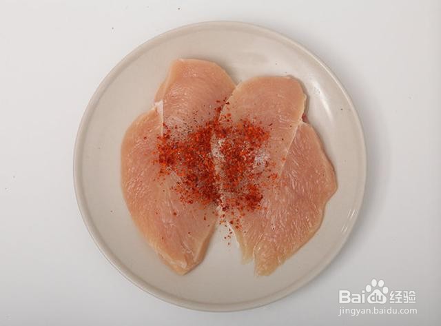 香辣鸡胸肉的做法