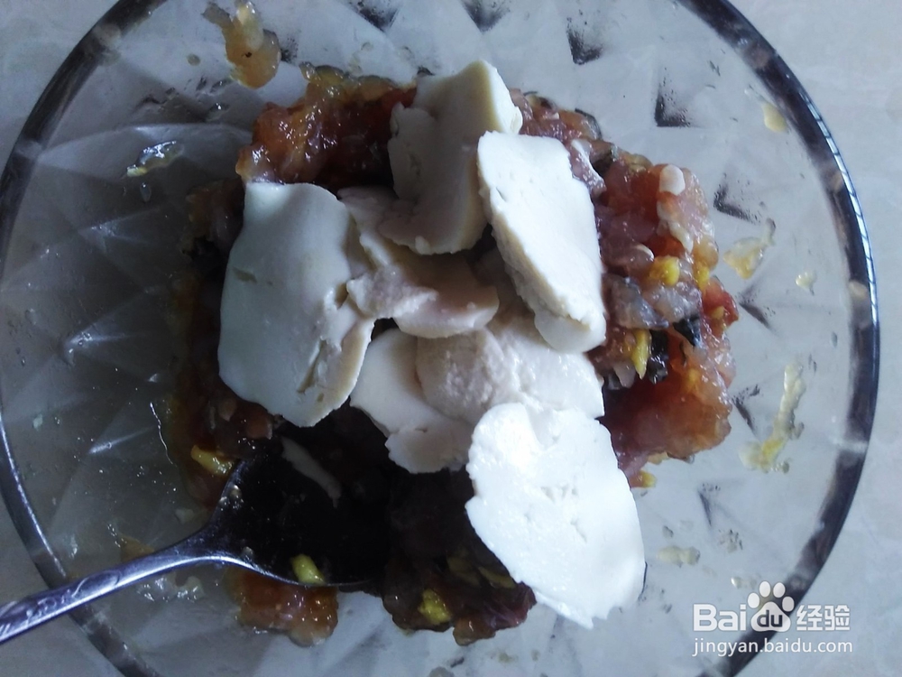 鱼肉镶水豆腐的做法