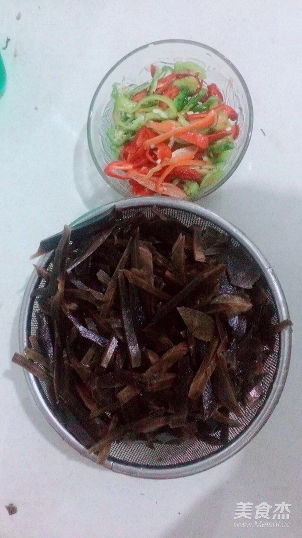 辣炒咸菜的做法