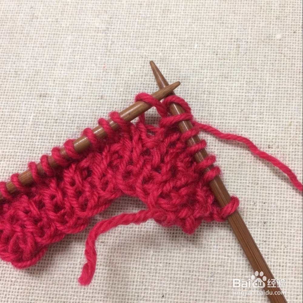 编织小豆豆怎么编织