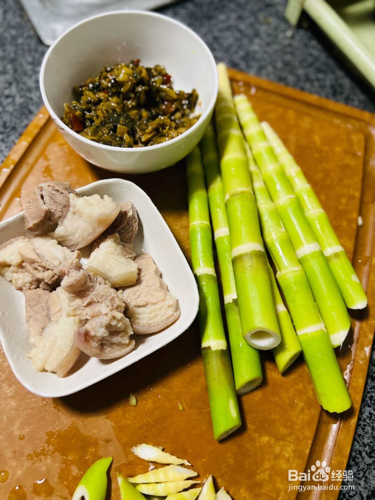 竹笋炒肉的做法