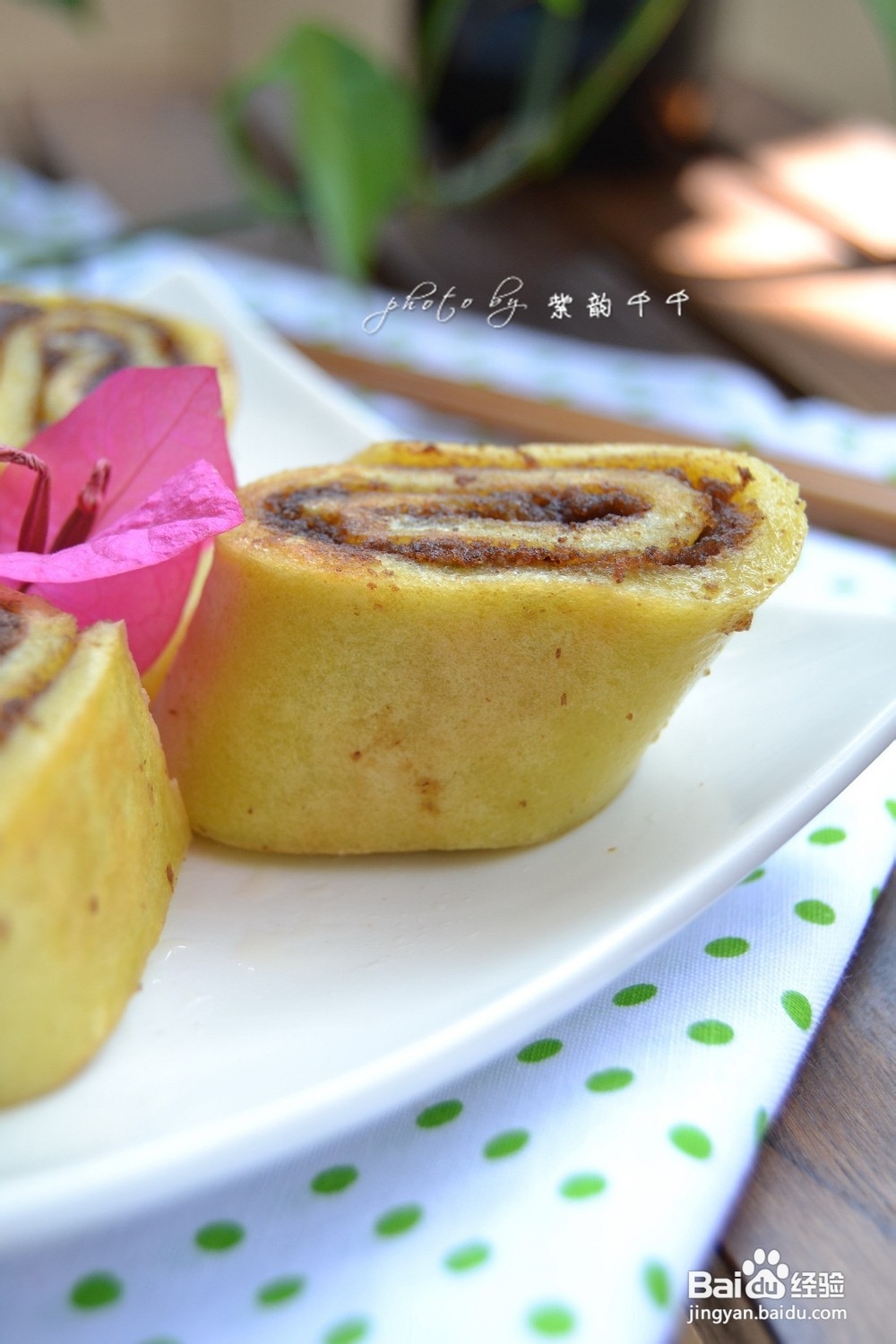 自己做的豆沙饼