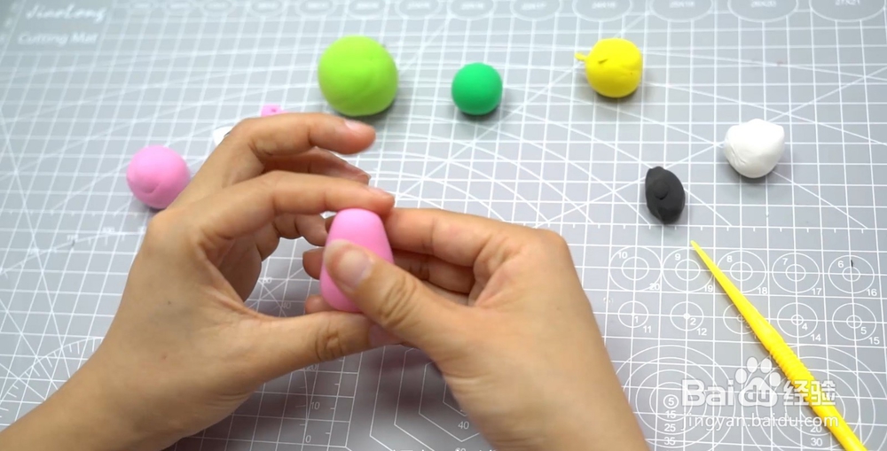 HelloKitty黏土制作