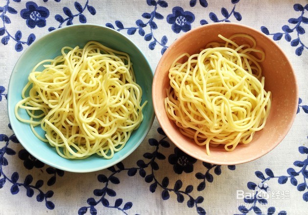 麻酱凉面的做法