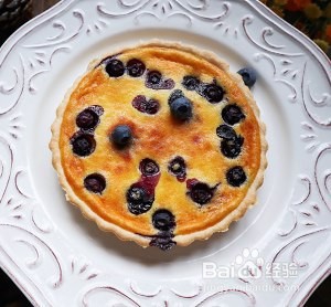 爆浆蓝莓奶油奶酪派的美味做法
