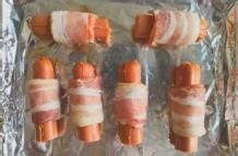 怎么烹制一道美食培根卷肠 