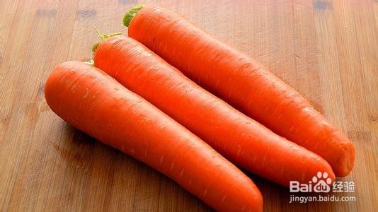 胡萝卜灯的做法