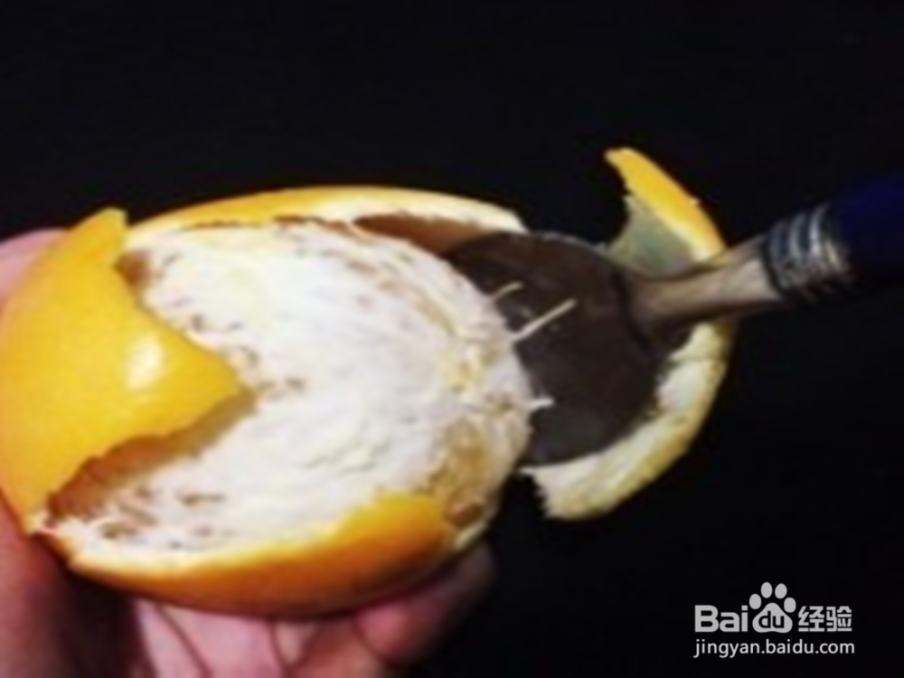 橙子皮不好剥,教你一分钟速剥橙子,