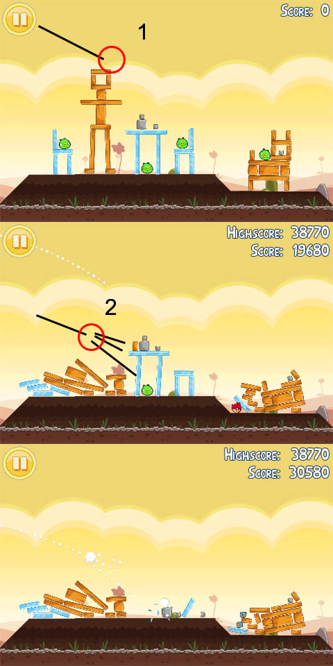 愤怒的小鸟图文攻略2