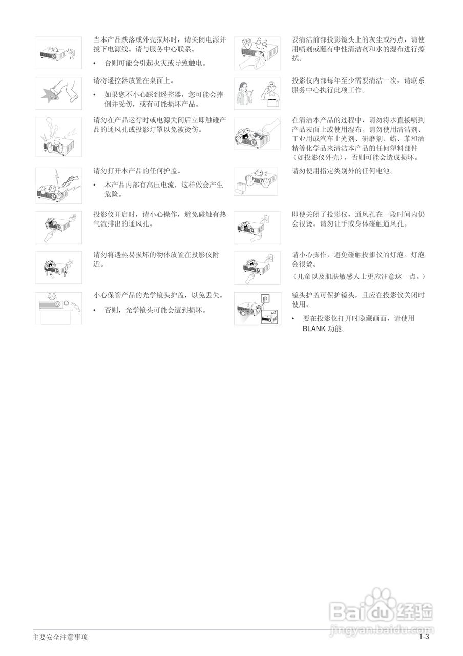 三星SP-M205W投影机使用说明书:[1]