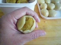 广式咖喱肉松月饼