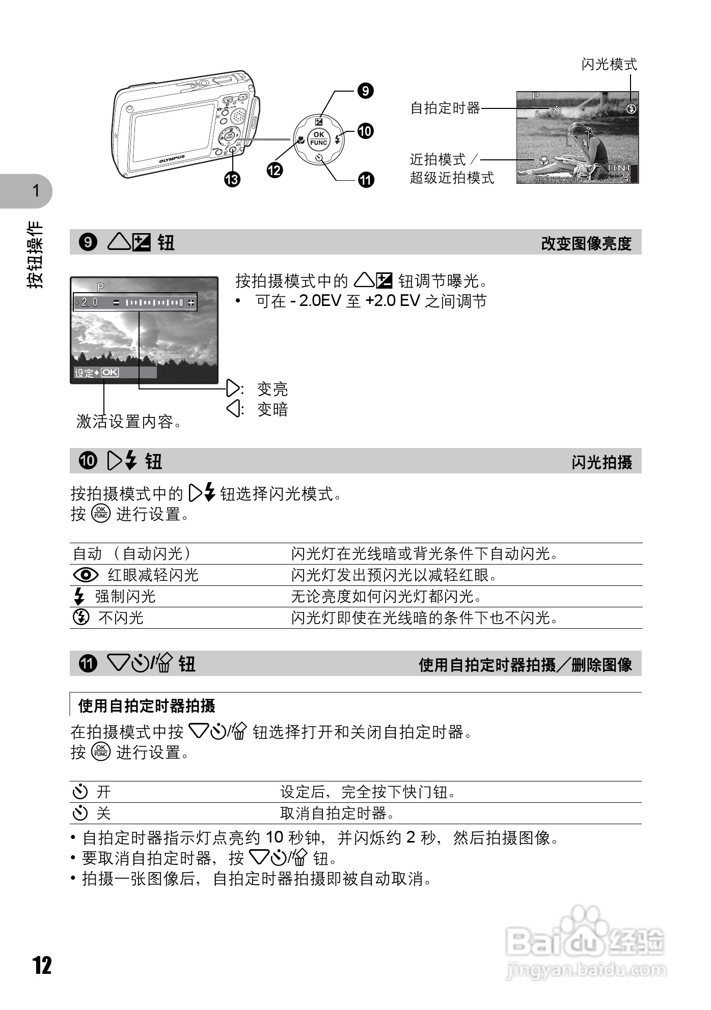 奥林巴斯 stylus-720数码相机说明书:[2]