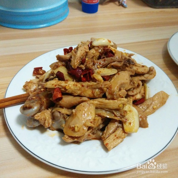 凉拌鸡的制作方法