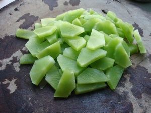 莴笋片炒腊肉
