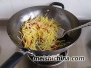 学做酸辣土豆丝