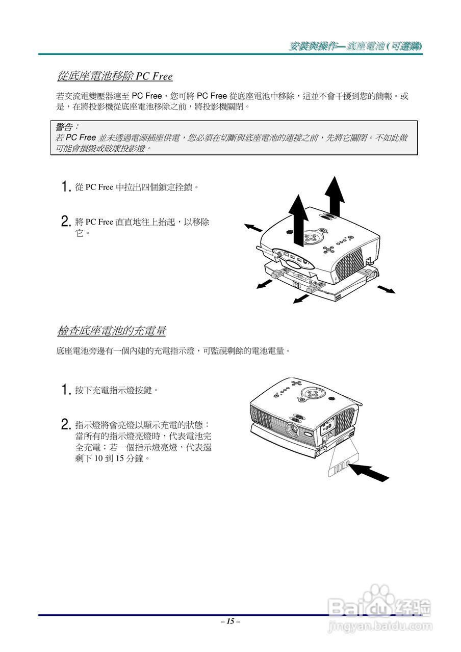 丽讯Vivitek D512P投影机说明书:[3]