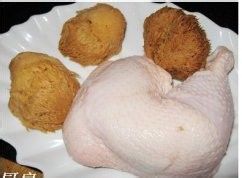 给奥运健儿加油的猴头炖鸡腿