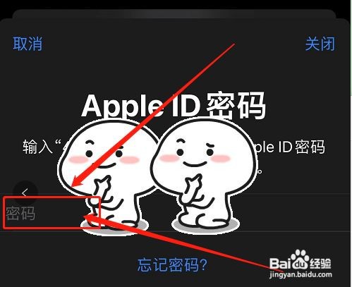 iPhone12手机在哪退出id账号和密码