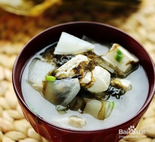 萝卜豆腐味噌汤做法 分享