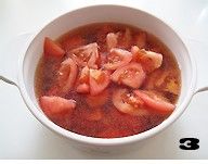 自制开胃养颜的番茄牛肉羹——【番茄牛肉羹】