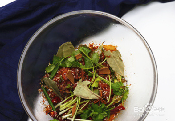 飘香的香辣牙签牛肉