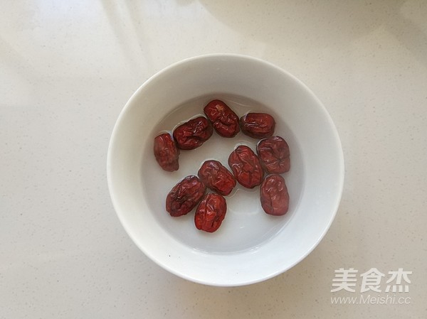 黑米花生红枣米糊