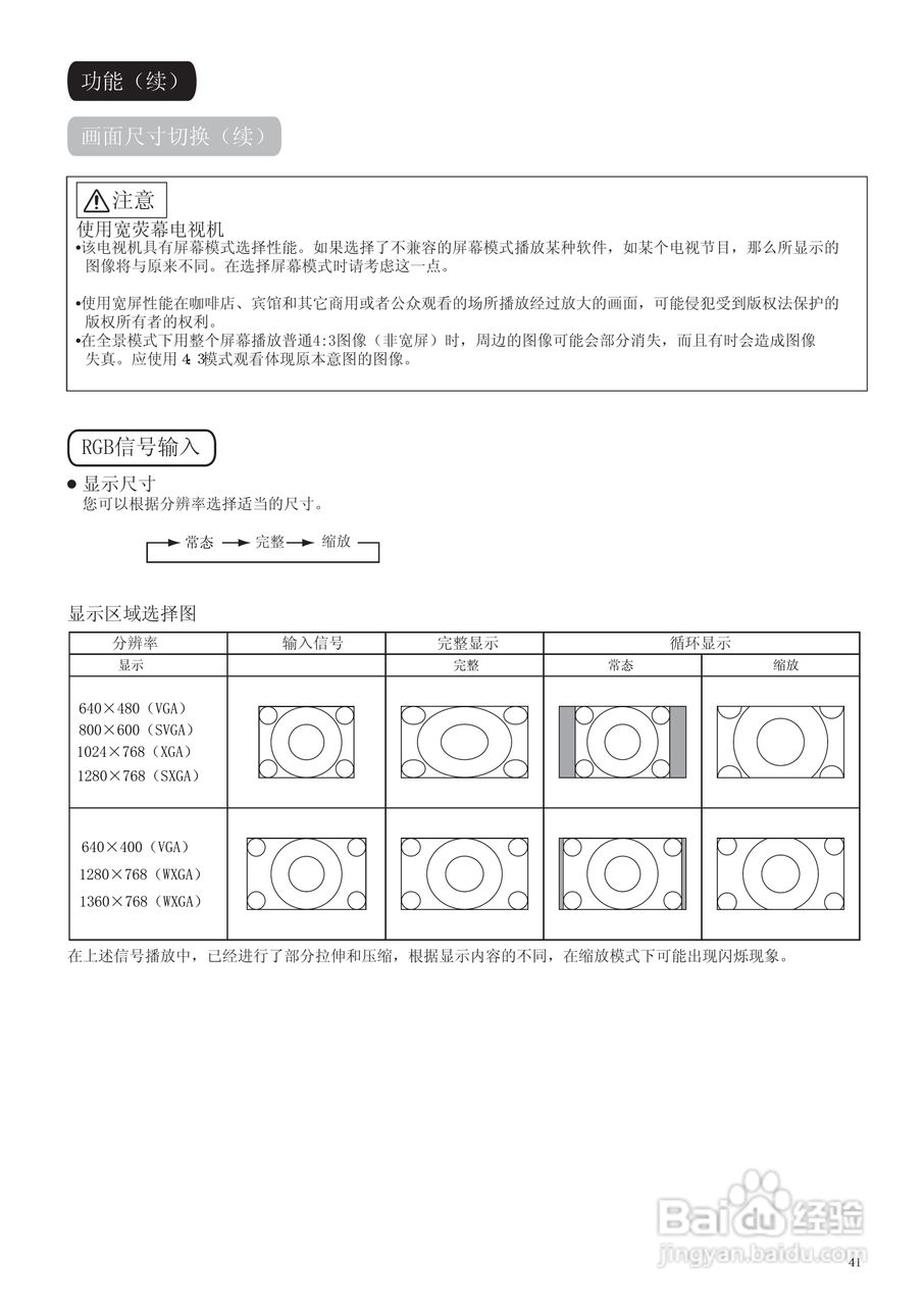 日立P50A101C彩电使用说明书:[5]