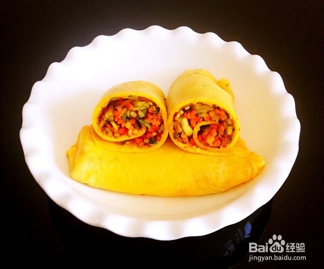 蔬菜鸡蛋卷饼怎么做