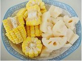 玉米莲藕排骨汤