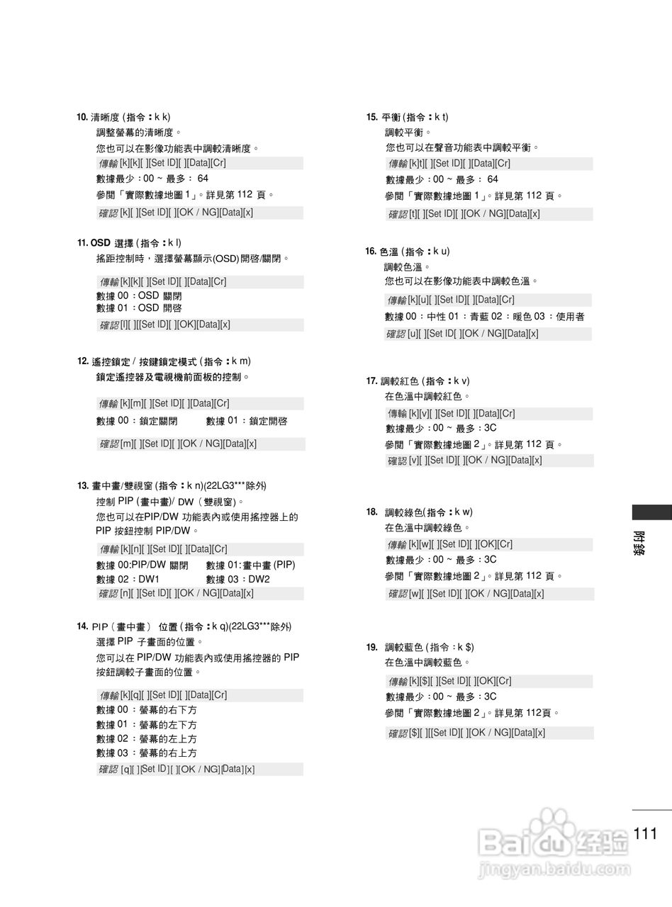 LG 42LG30R液晶彩电使用说明书:[12]