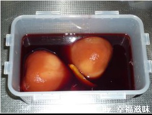 法式红酒烩啤梨