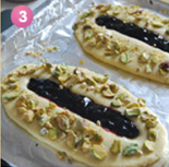 坚果果酱乳酪饼