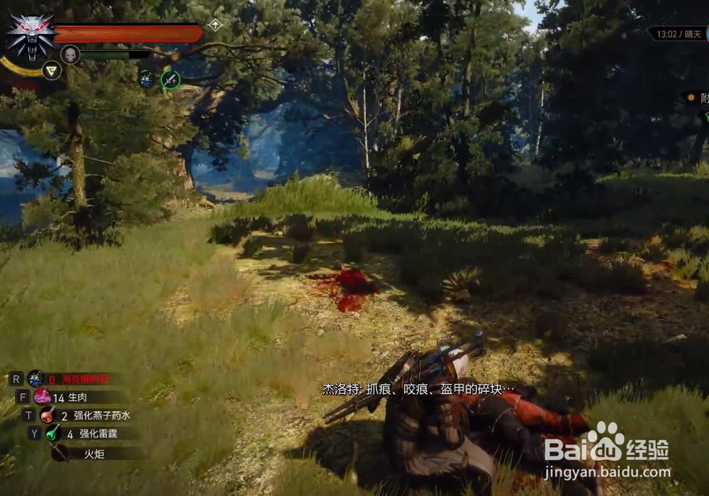 巫师3 委托 牛堡森林里的生物(复仇) 任务攻略