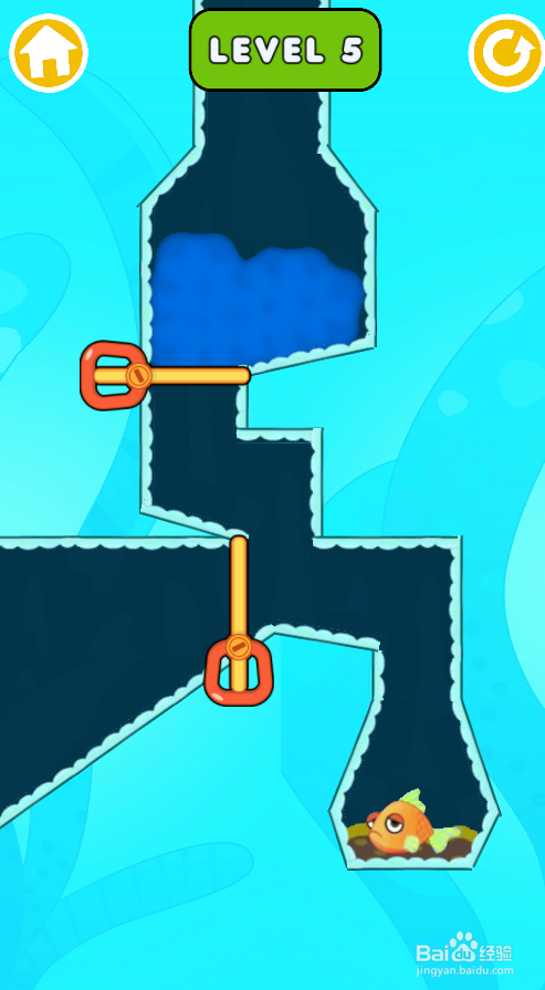 救救那条小金鱼的Level 5如何通过？