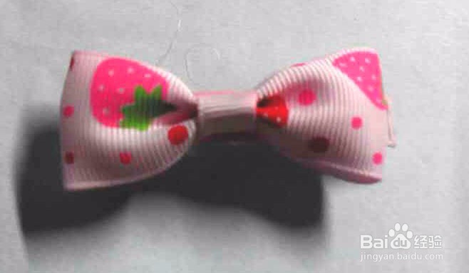 儿童头饰蝴蝶结手工diy