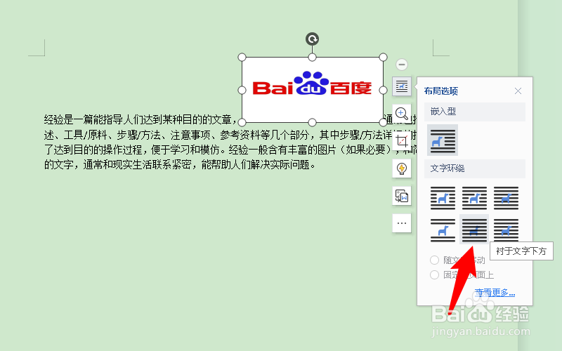 word图片下方标注文字